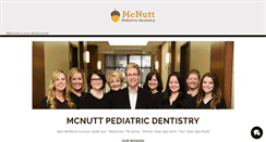 Desktop Screenshot of mcnuttdentistry.com