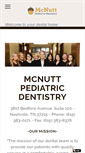 Mobile Screenshot of mcnuttdentistry.com